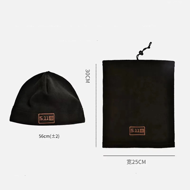 Thermal Head Cover Hat & Scarf Set