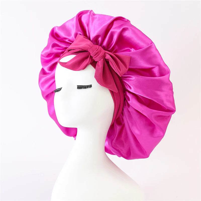 Stylish Satin Bonnet