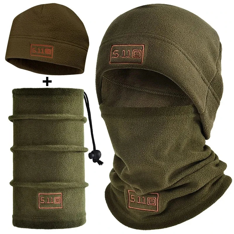 Thermal Head Cover Hat & Scarf Set