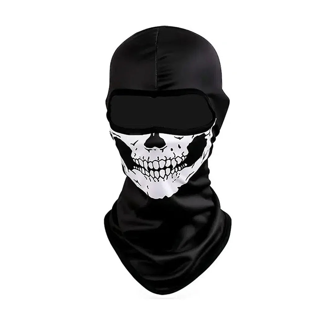 Skull Ghost Full Face Ski Mask