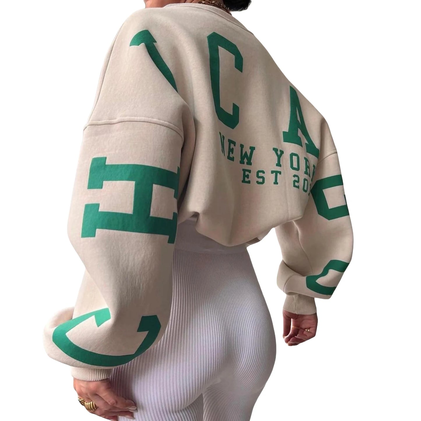 Loose Casual Pullover Hoodie