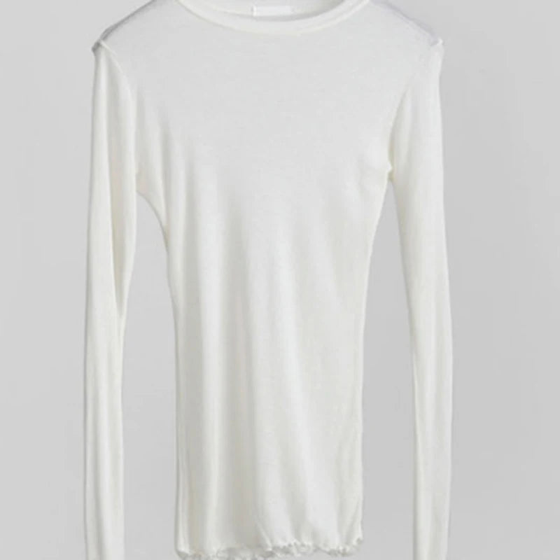 High Quality Plain Thin Long Sleeve