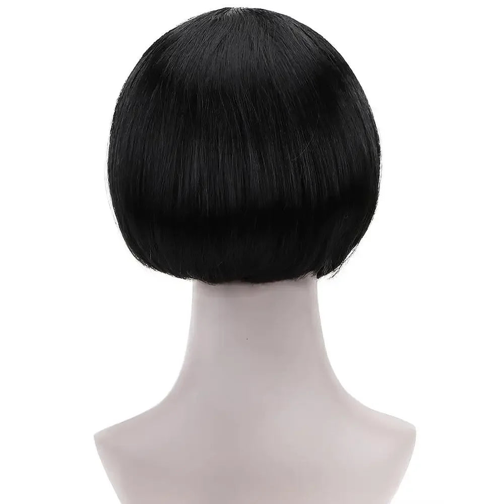 10"Bob Synthetic Wig With Bangs