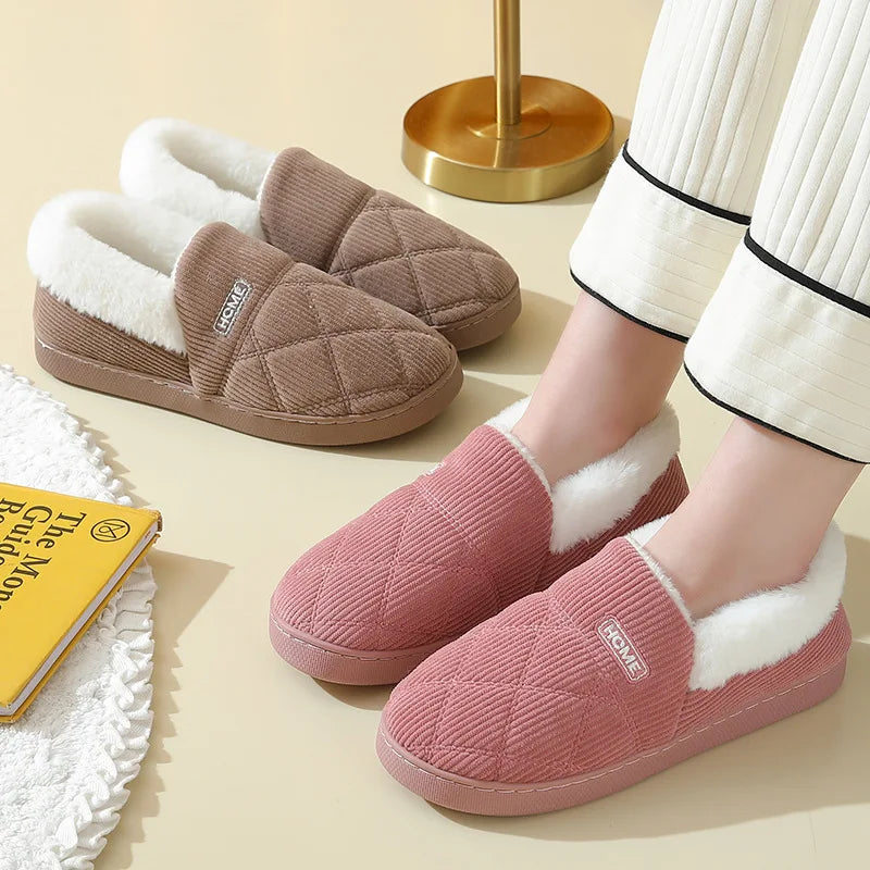 Plush Non Slip Cloud Slippers