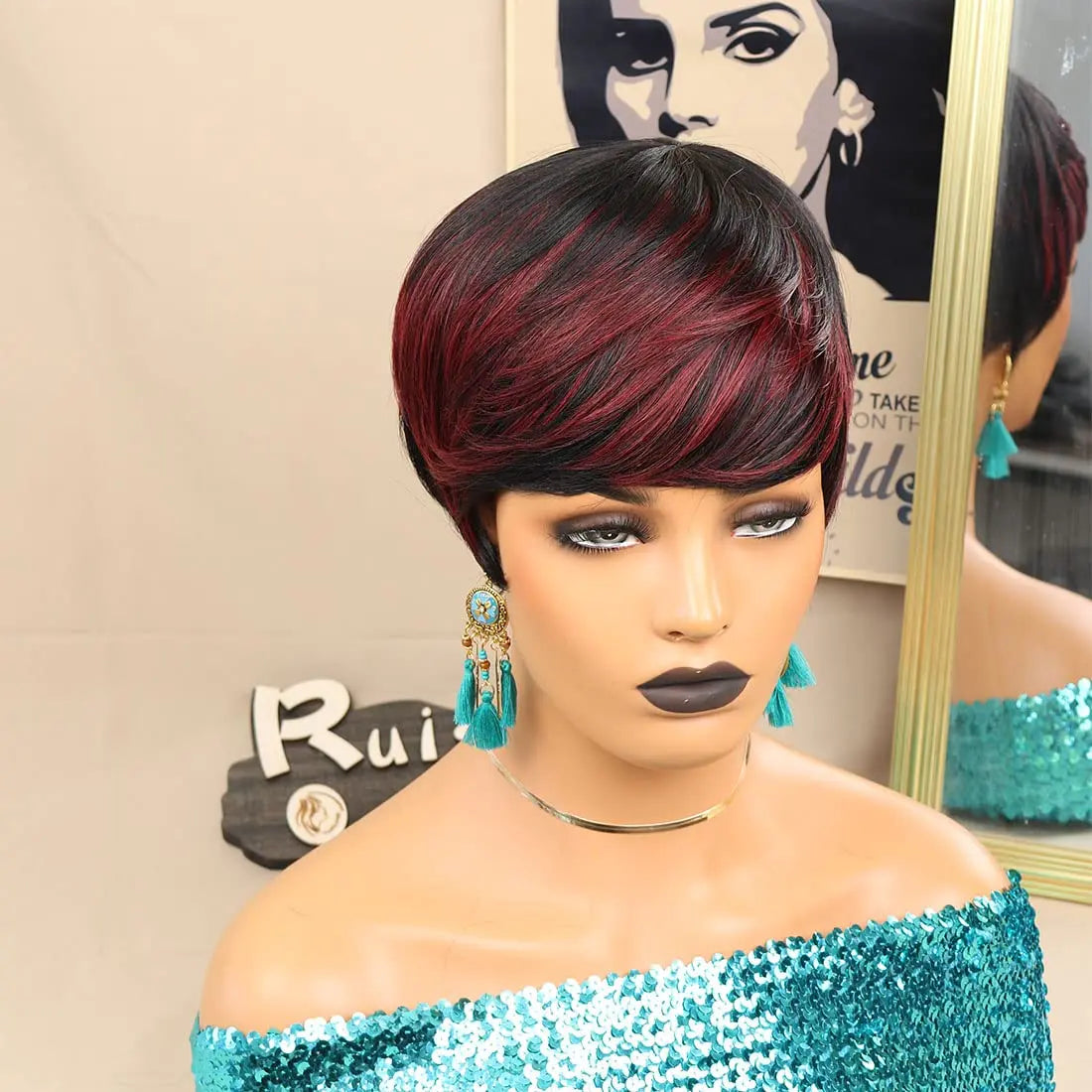 Short Pixie Cut Wig