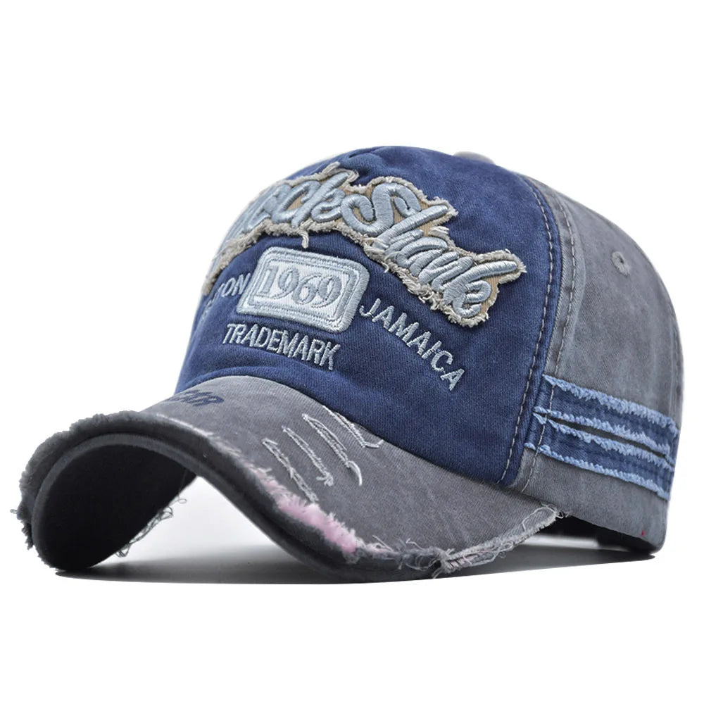 Retro Washed 1969 Baseball Caps