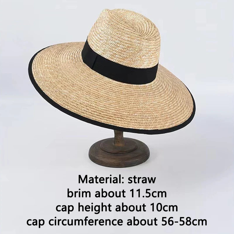 Chin Strap Straw Sun Hat