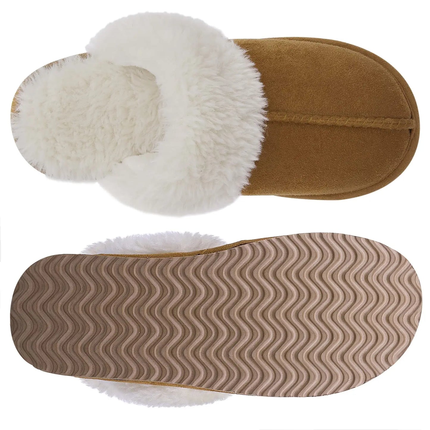 Fuzzy House Slippers