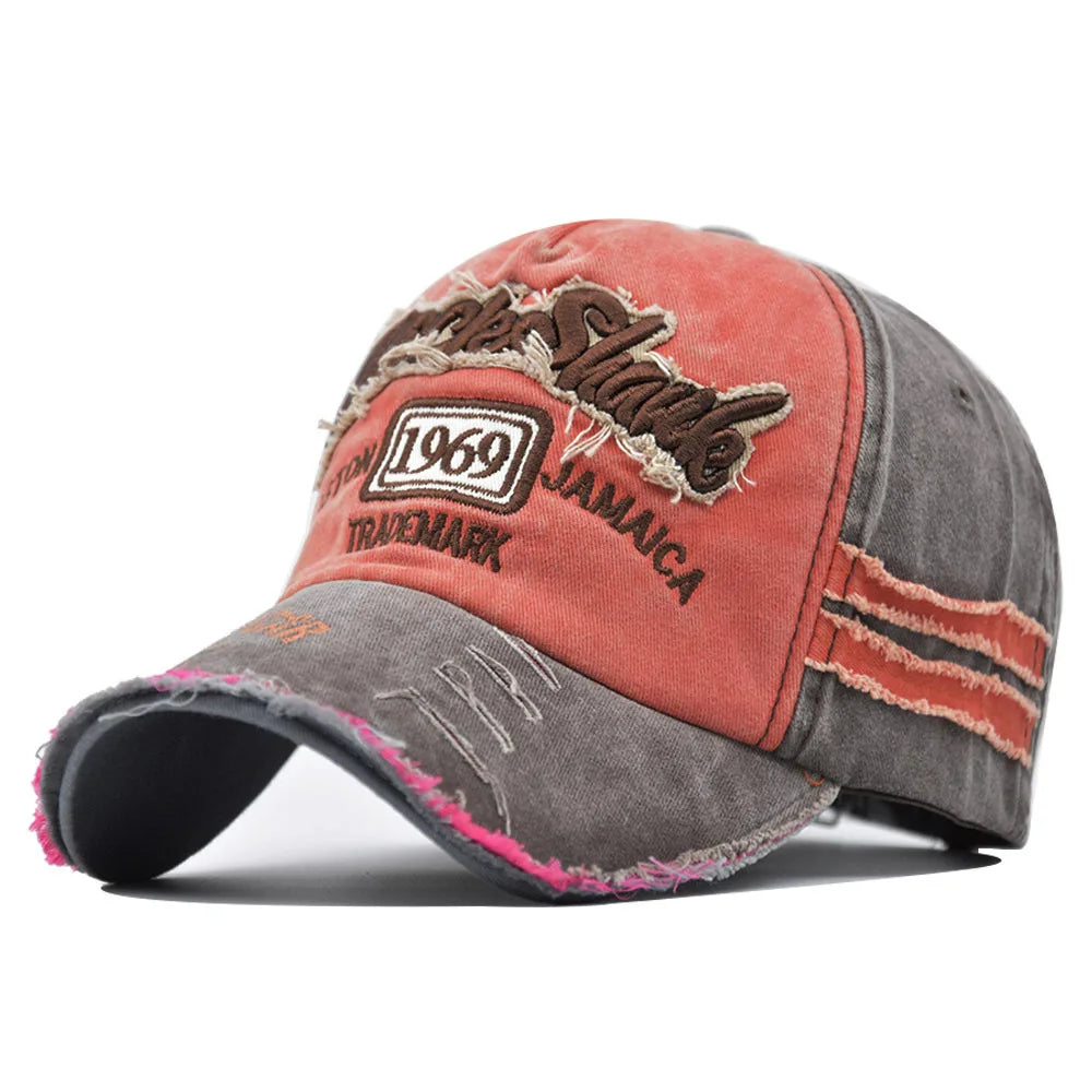 Retro Washed 1969 Baseball Caps