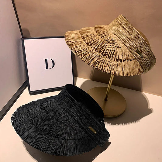 Summer Tassel Straw Hats