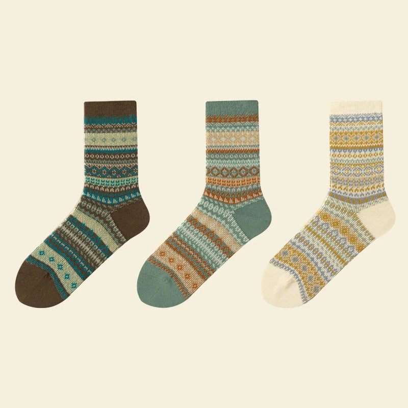 3 Pack Cozy Crew Socks