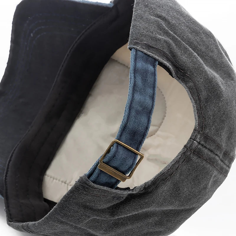 Multicolor Washed Cotton Baseball Cap