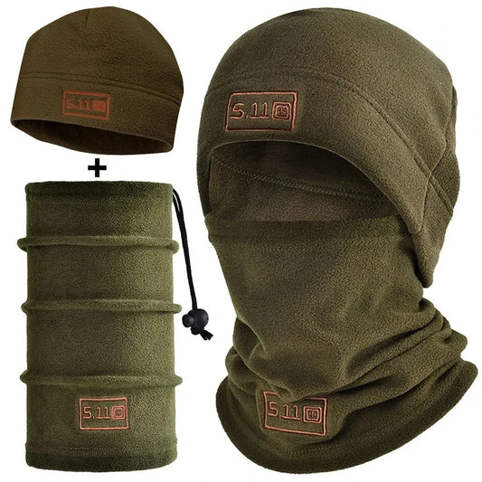 Thermal Head Cover Hat & Scarf Set