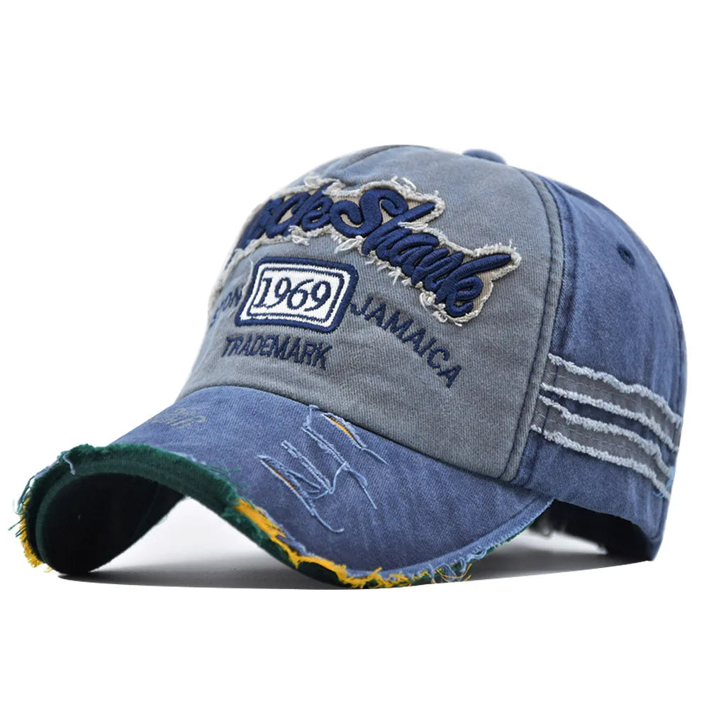 Retro Washed 1969 Baseball Caps