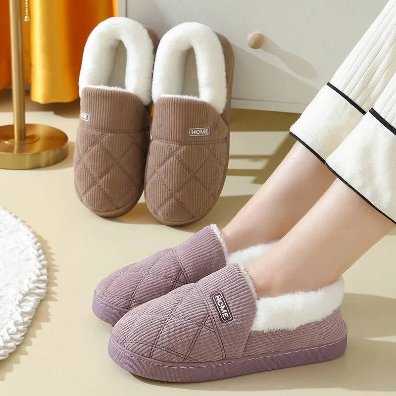 Plush Non Slip Cloud Slippers