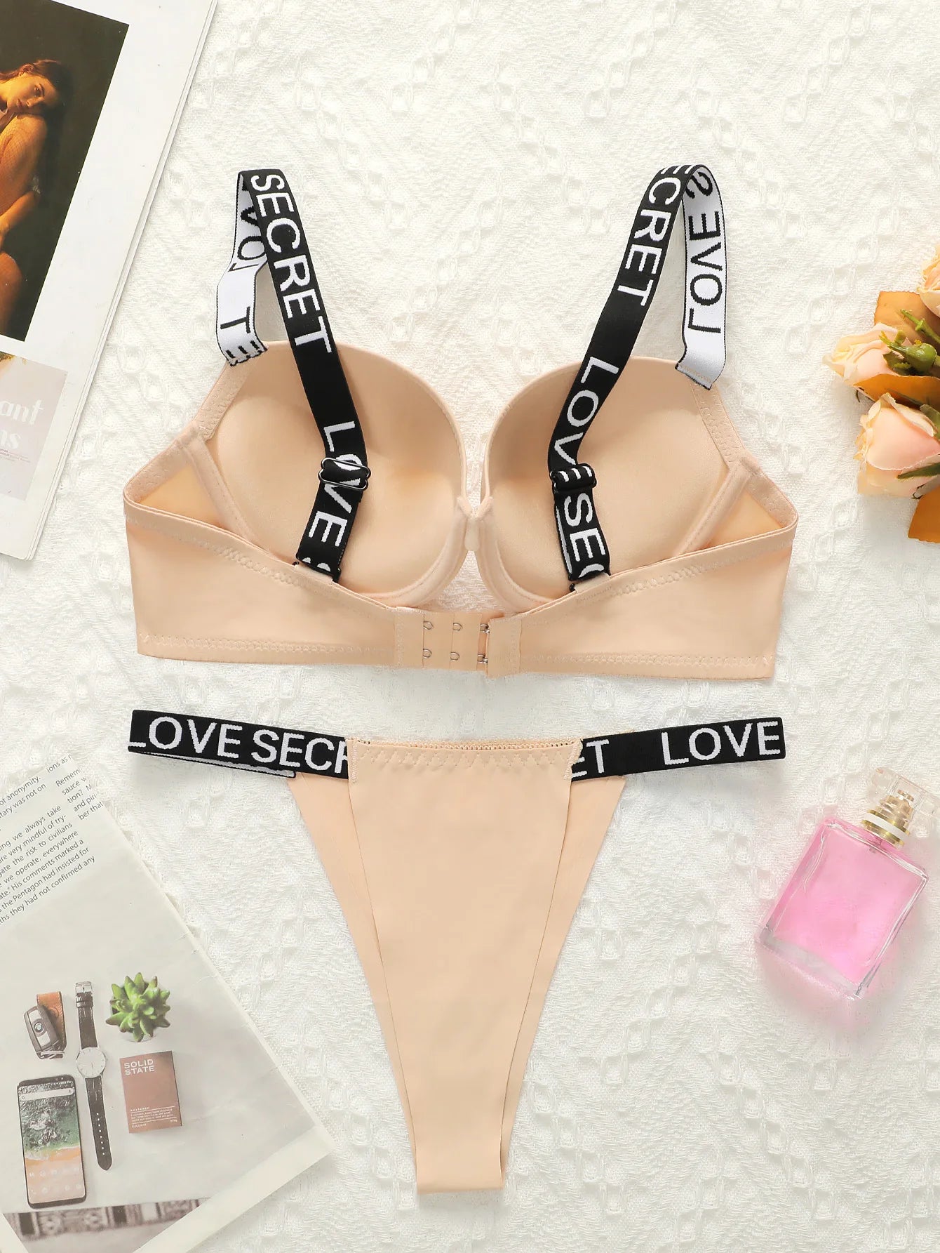 Love Design Bra & Thong Set