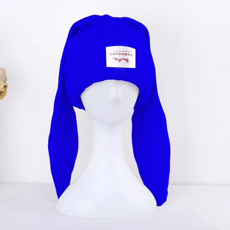 Long Rabbit Ear Beanie