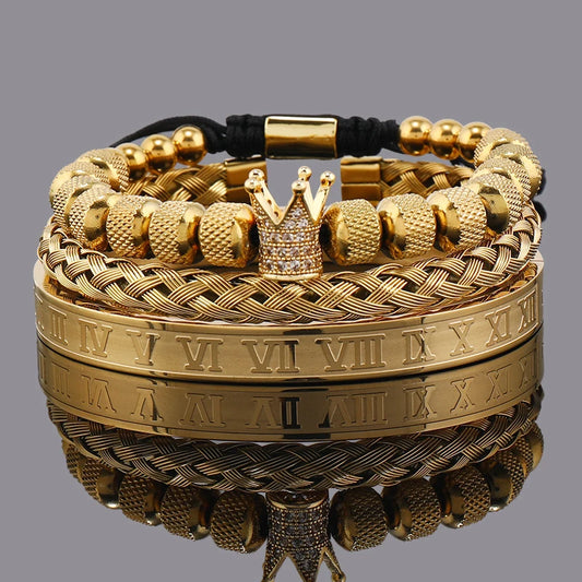 Luxury Crown Charm Bracelets