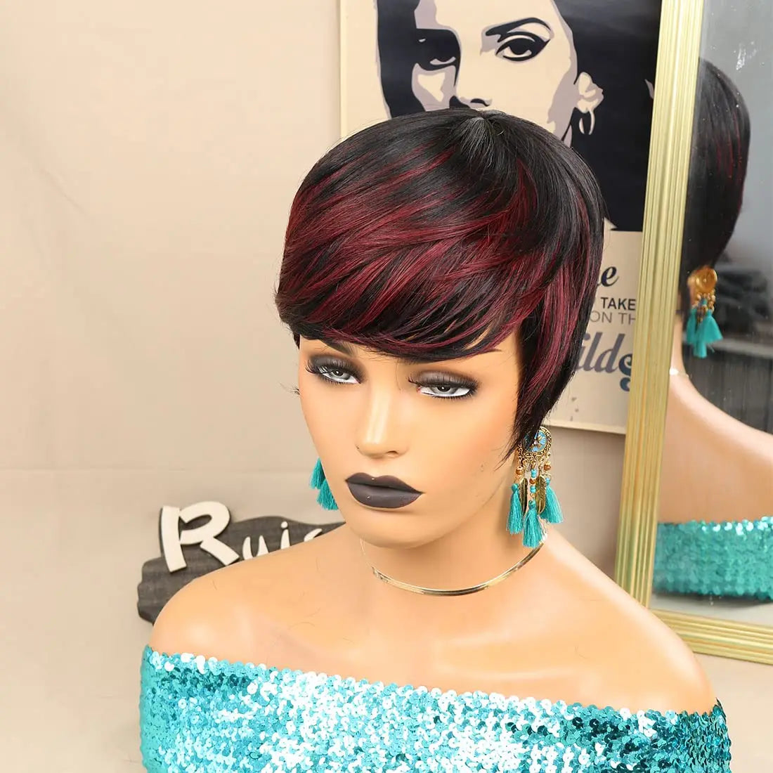 Short Pixie Cut Wig