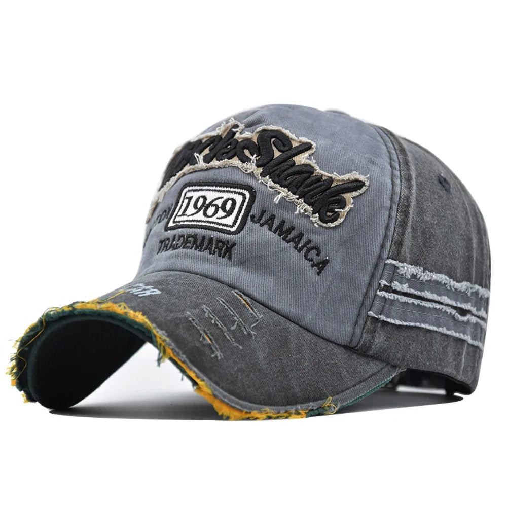 Retro Washed 1969 Baseball Caps