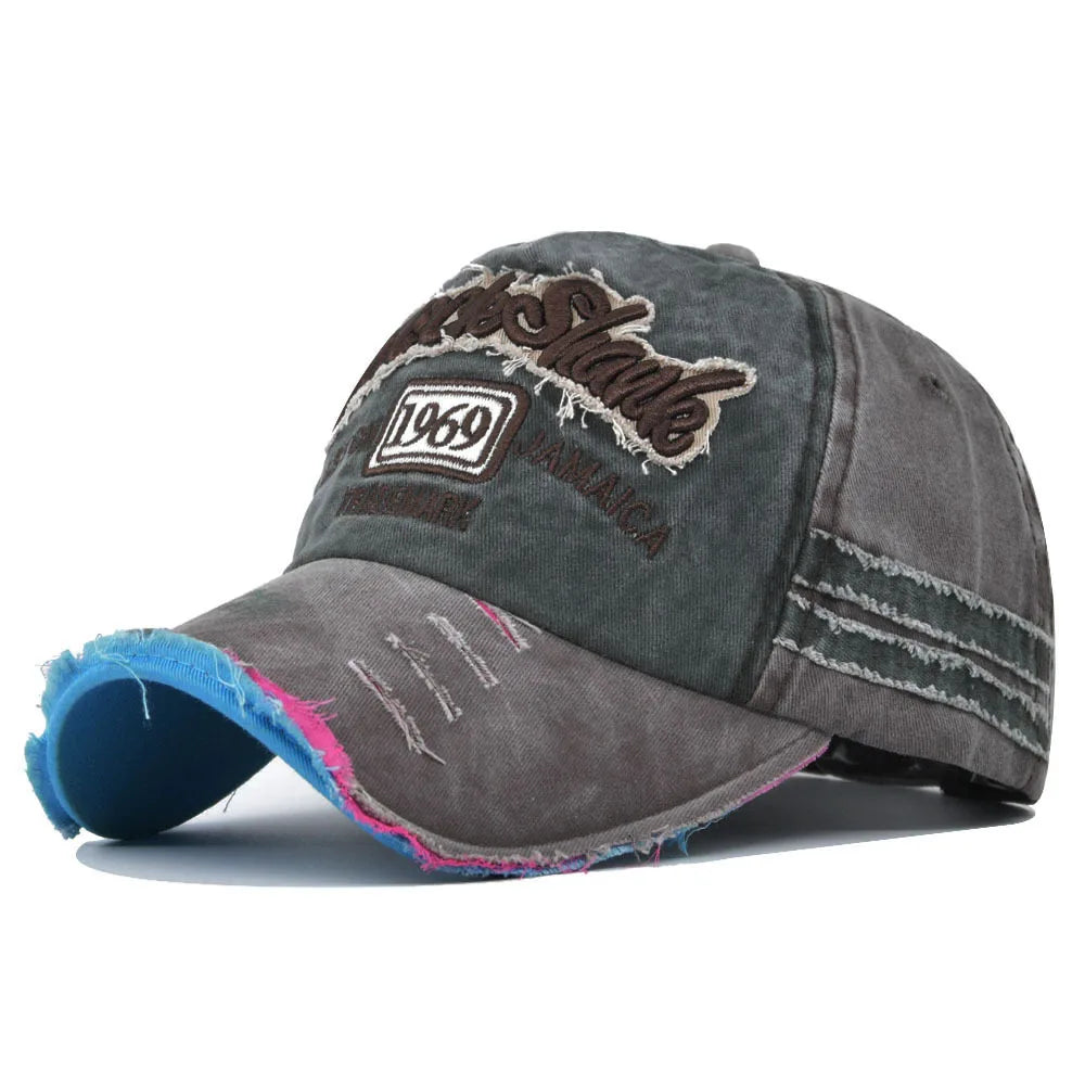 Retro Washed 1969 Baseball Caps