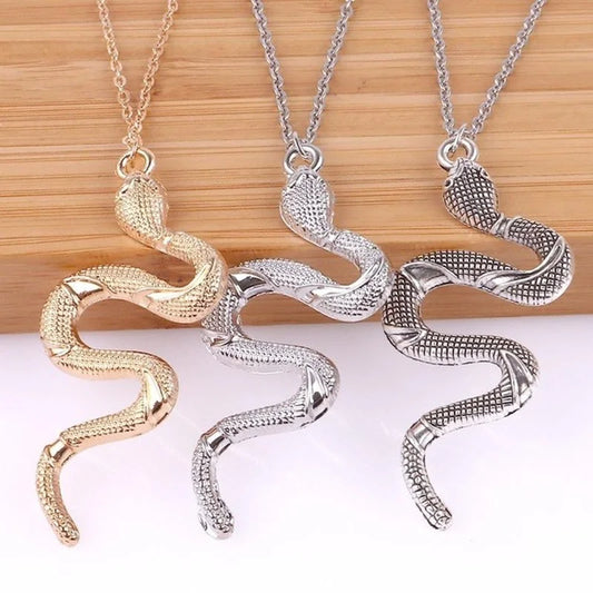 Snake Pendant Necklace